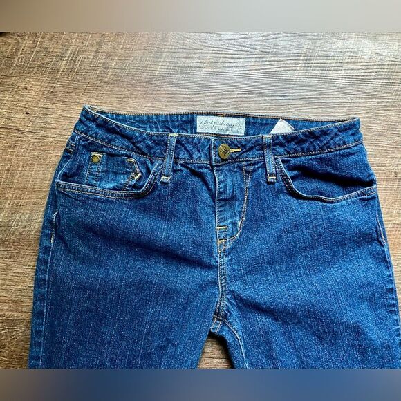 BABY PHAT vintage Y2K Dark Blue flare jeans juniors denim silver label sz 11 EUC - Picture 16 of 16